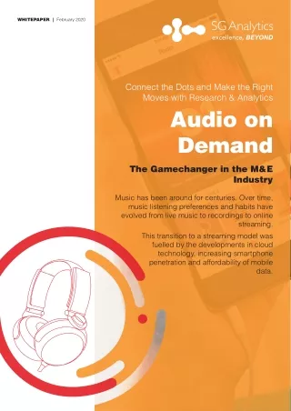 Top trends driving the music streaming industry White Paper