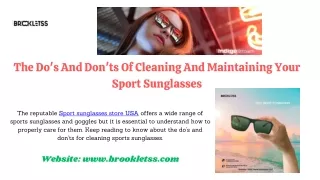 USA Sport Sunglasses