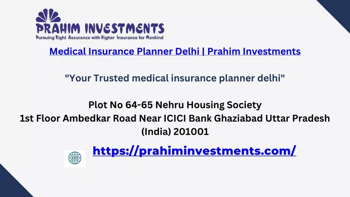 medical insurance planner delhi prahim