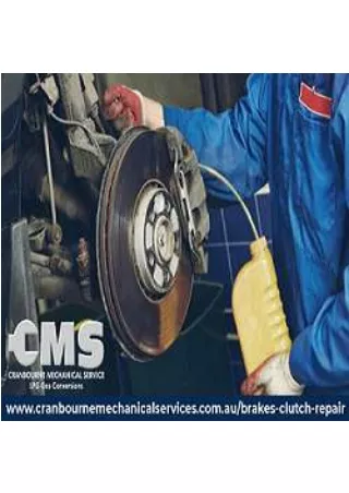 Brake Repair Cranbourne - Cranbourne Mechanical Services