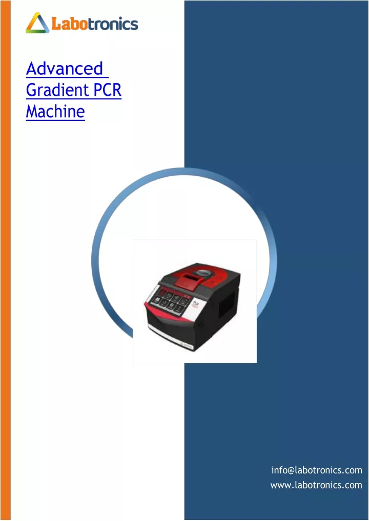 advanced gradient pcr machine