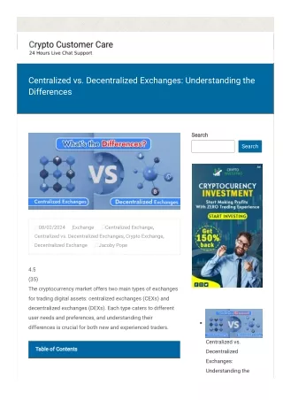 www-cryptocustomercare-org-centralized-vs-decentralized-exchanges-