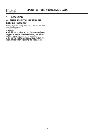 1998 Subaru Liberty 2 Service Repair Manual