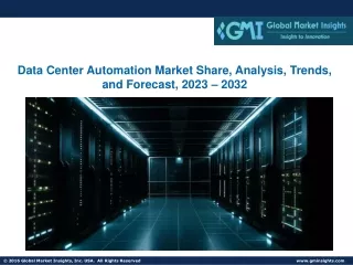 Data Center Automation Market Share, Analysis, Trends, and Forecast, 2023 – 2032