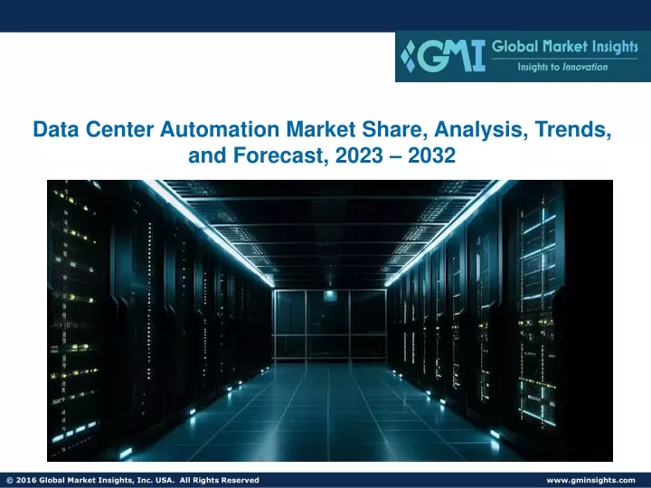 data center automation market share analysis