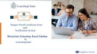 blockchain powered digital certificates
