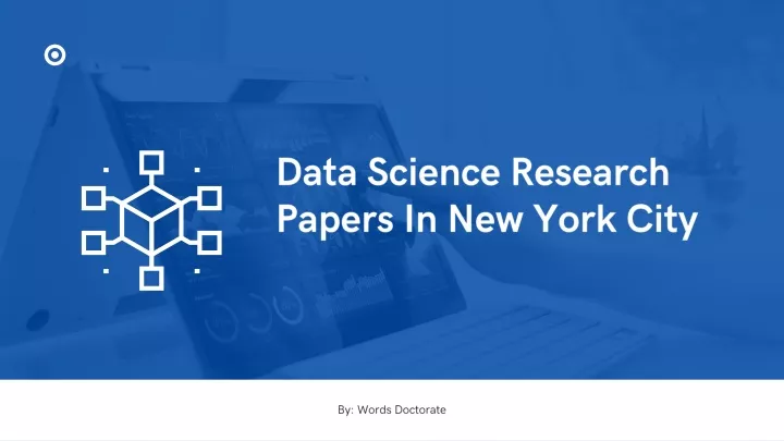 data science research papers in new york city