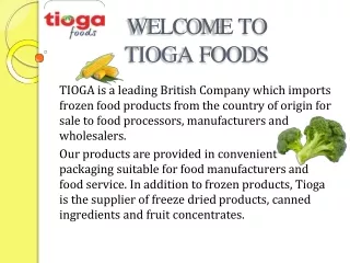 Tioga Foods