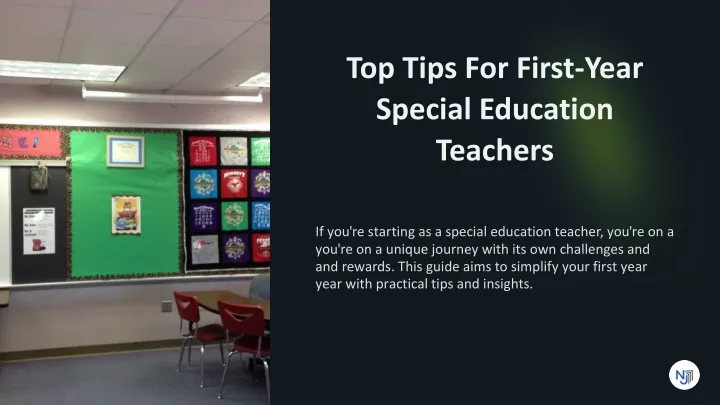 top tips for first year special education teachers
