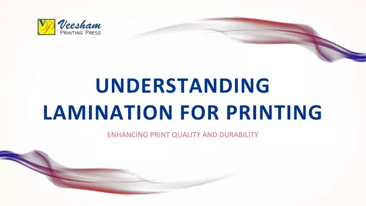 understanding lamination for printing