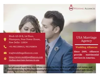 USA Marriage Agency Services