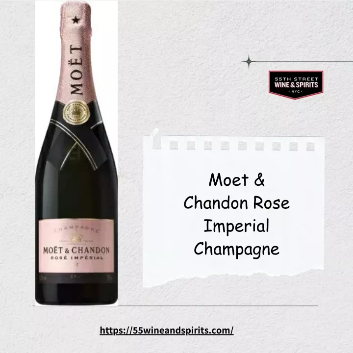 moet chandon rose imperial champagne