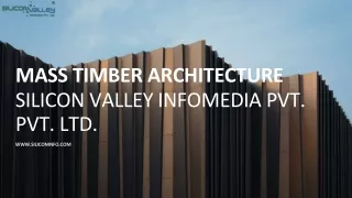 Mass timber Architecture - Silicon Valley