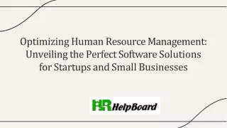 Best HR Software for Startups