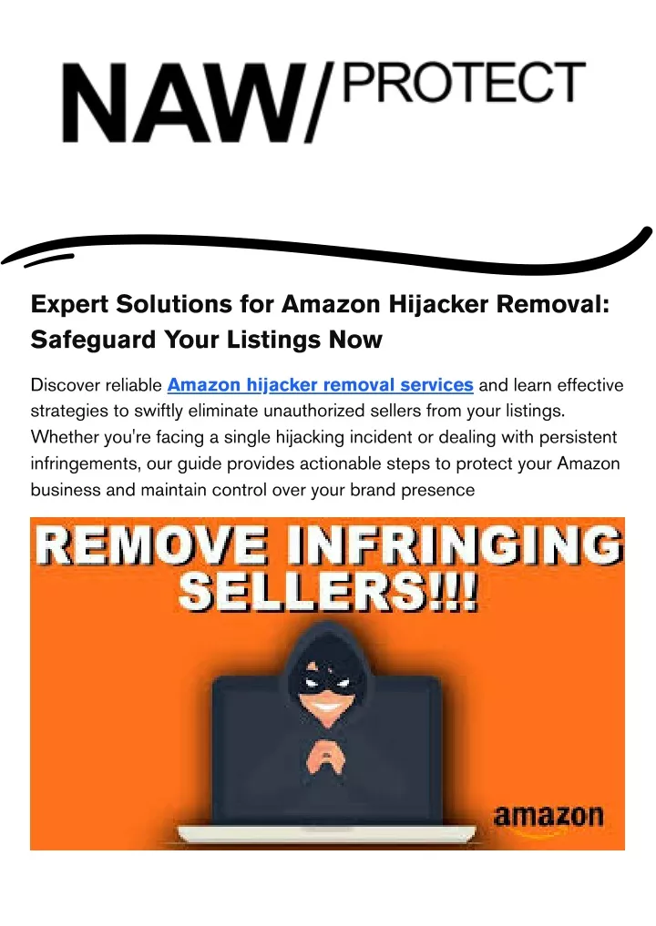 expert solutions for amazon hijacker removal