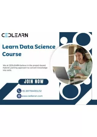 Data Science Certification course with placement