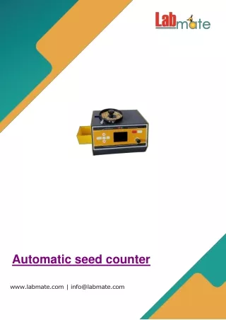 automatic seed counter