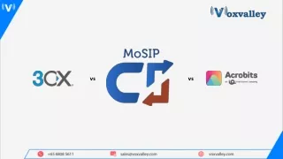 MoSIP C5 Features Comparision