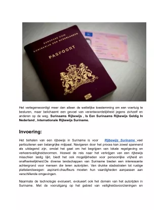 Heb Je Een Internationaal Rijbewijs Nodig Voor De Filipijnen_