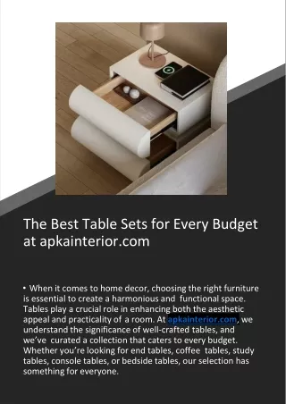 the best table sets for every budget