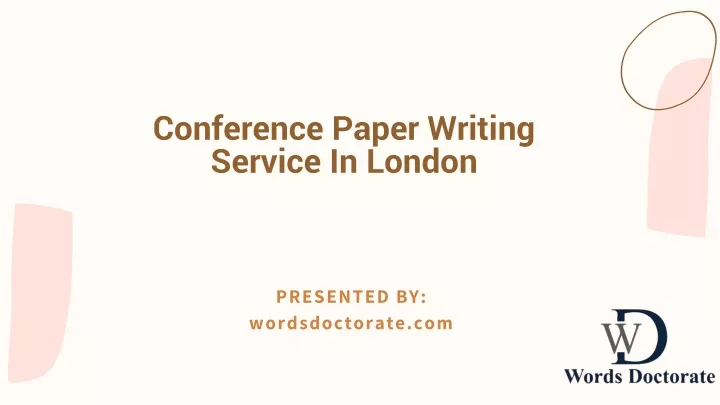 conference paper writing service in london