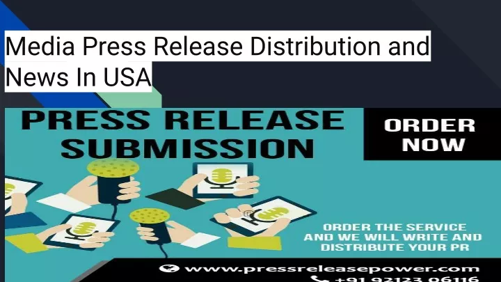 media press release distribution and news in usa