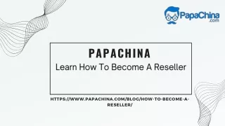 How To Become A Reseller