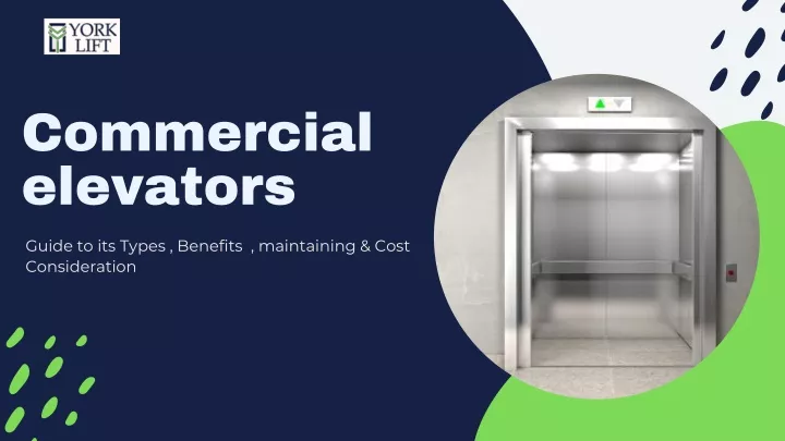 commercial elevators