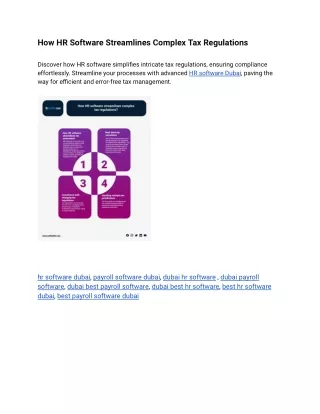 how hr software streamlines complex