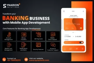 Transform your Banking Business with Mobile App Development