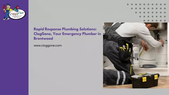 rapid response plumbing solutions cloggone your