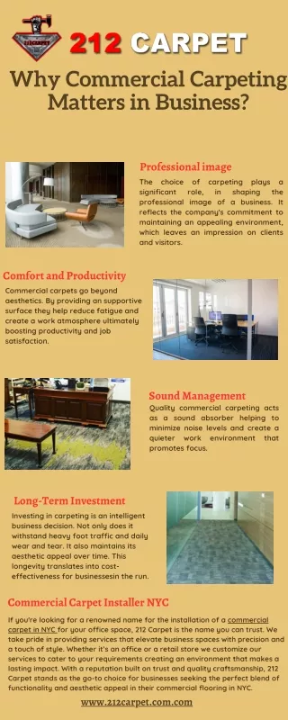 Why Commercial Carpeting Matters in Business?
