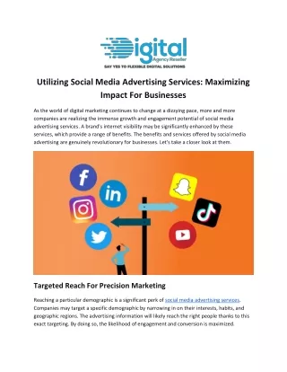 Utilizing Social Media Advertising Services_ Maximizing Impact For Businesses (1)