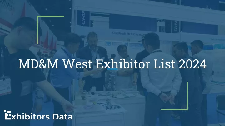 md m west exhibitor list 2024
