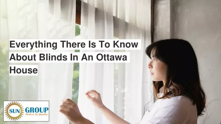 everything there is to know about blinds