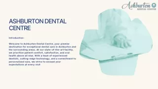 Dental checkup | Ashburton Dental Center