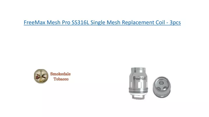 freemax mesh pro ss316l single mesh replacement