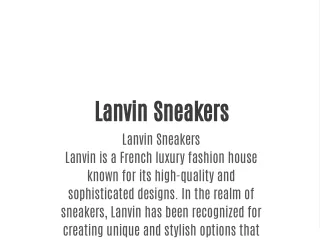 Lanvin Sneakers