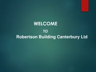 welcome to