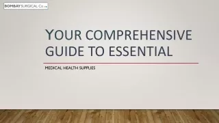 Your Comprehensive Guide to Essential