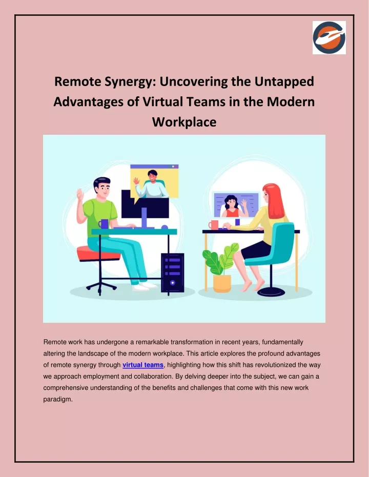 remote synergy uncovering the untapped advantages