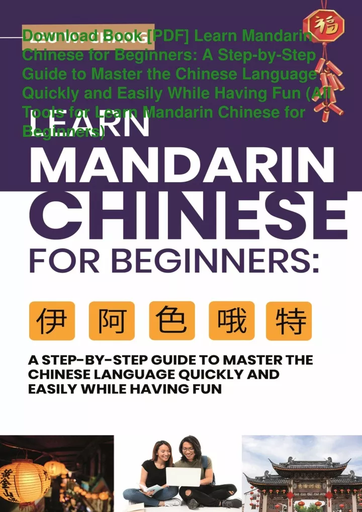 download book pdf learn mandarin chinese