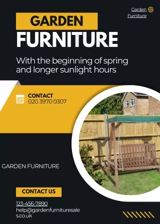 garden furniture sale pdf