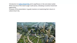 Lahore Smart City Plot Prices Soar How to Make the Most of Your Investment