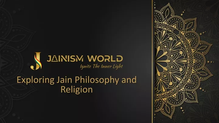 exploring jain philosophy and religion