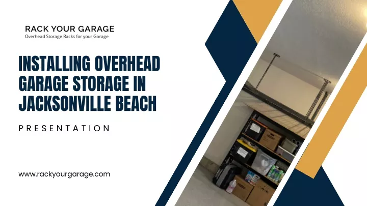 installing overhead garage storage