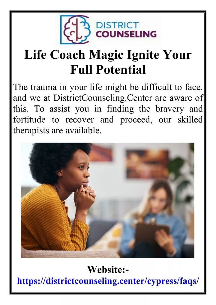 life coach magic ignite your full potential