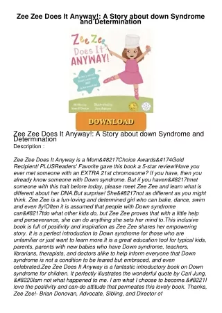 Zee-Zee-Does-It-Anyway-A-Story-about-down-Syndrome-and-Determination