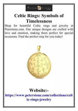 Celtic Rings Symbols of Timelessness
