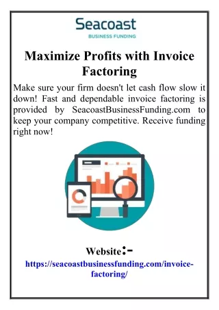 Maximize Profits with Invoice Factoring